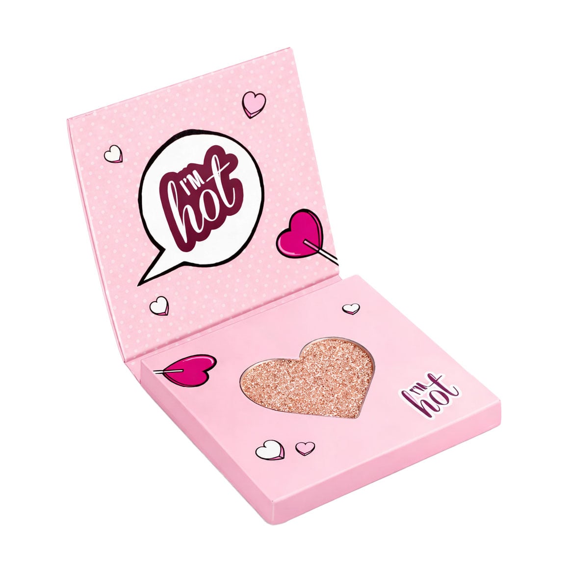 Тіні для повік Misslyn I'm Hot Eyeshadow 8 Blooming Gold, 1.3 г