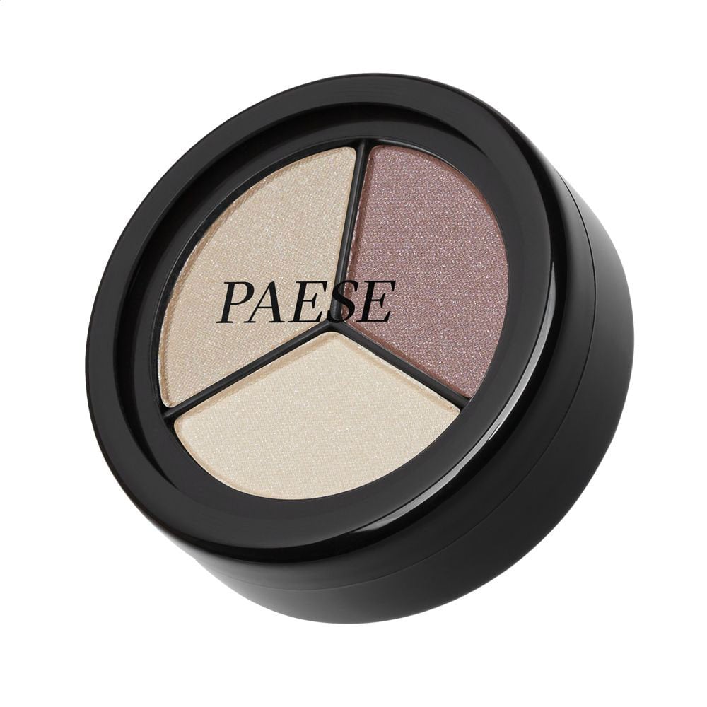 Тіні для повік Paese Opal Eyeshadows Trio Perl Silk 3-кольорові, 237 Vanillia Chocolate, 5 г