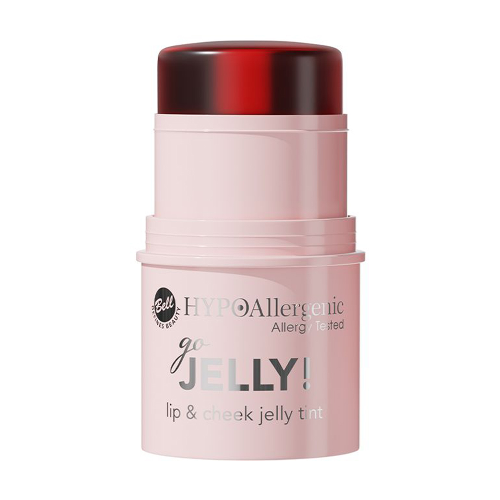 Тінт для губ та щік Bell HypoAllergenic Go Jelly! Lip &amp; Cheek Jelly Tint 01 Nice, 7.5 г
