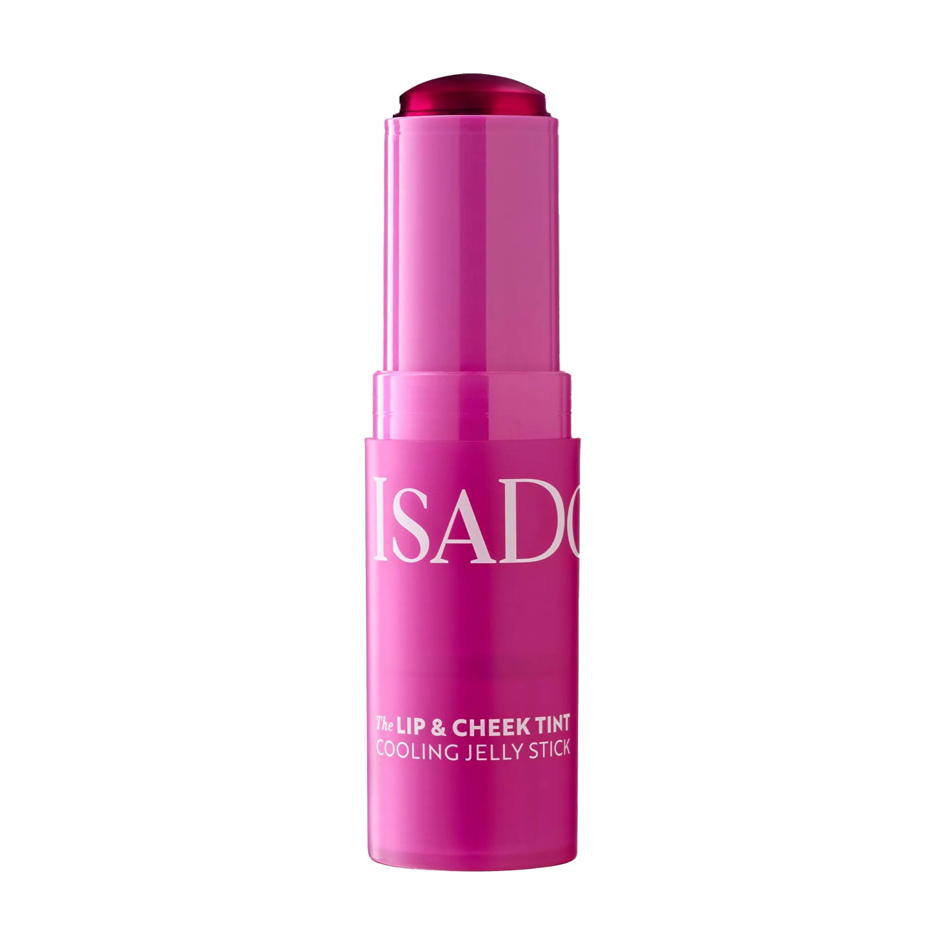 Тінт для губ та щік IsaDora The Lip &amp; Cheek Tint Cooling Jelly Stick 12 Berry Pink, 12 г