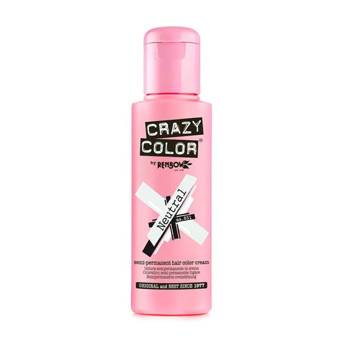 Тінт-фарба для волосся Crazy Color Semi Permanent Hair Color Cream 31 Neutral, 100 мл