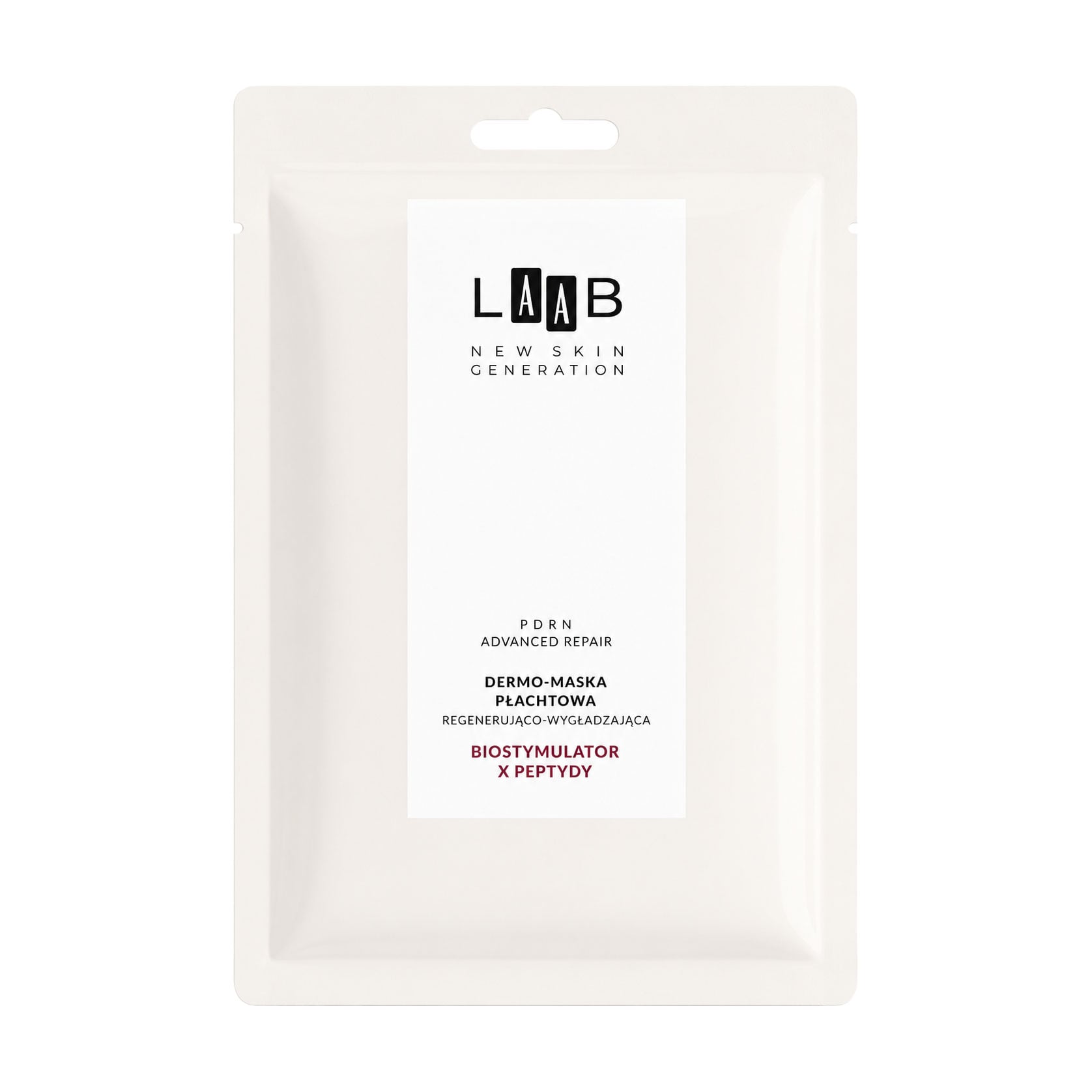 Тканинна дермо-маска для обличчя AA LAAB New Skin Generation PDRN Advanced Repair, 1 шт