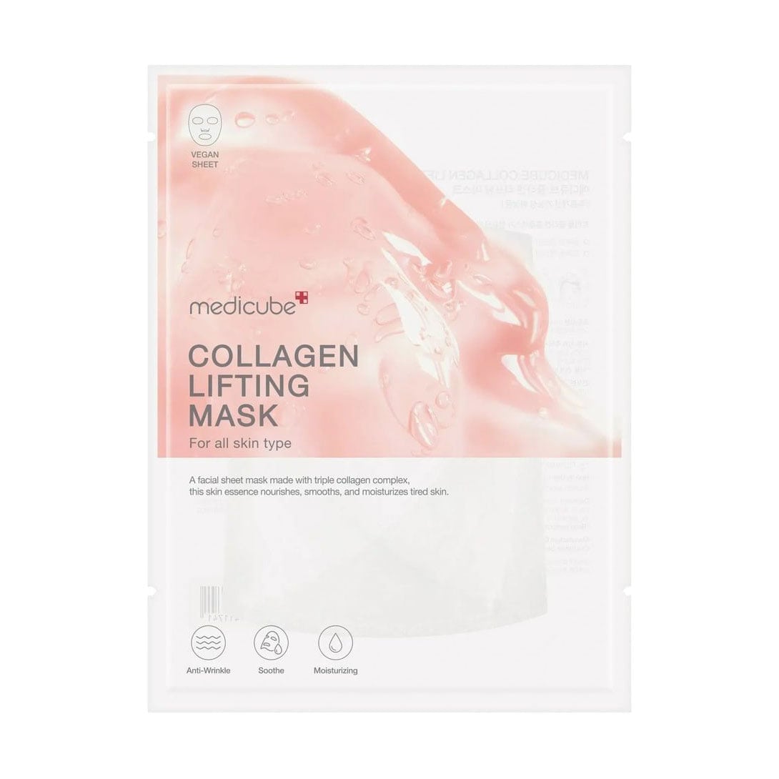 Тканинна ліфтинг-маска для обличчя Medicube Collagen Lifting Mask з колагеном, 27 г