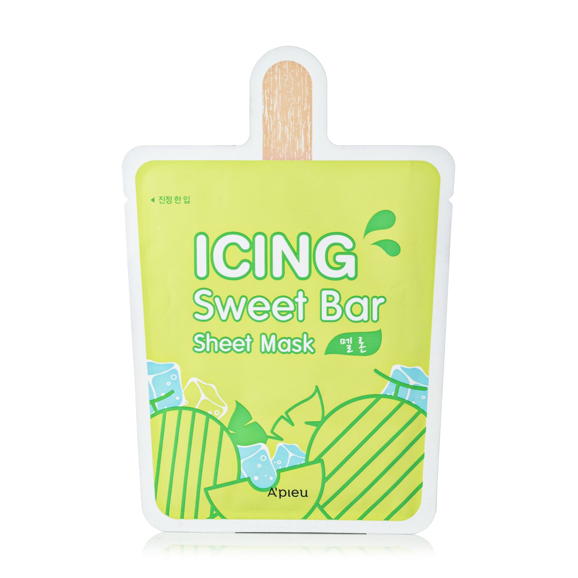 Тканинна маска для обличчя A'pieu Icing Sweet Bar Sheet Mask Melon з екстрактом дині, 21 г