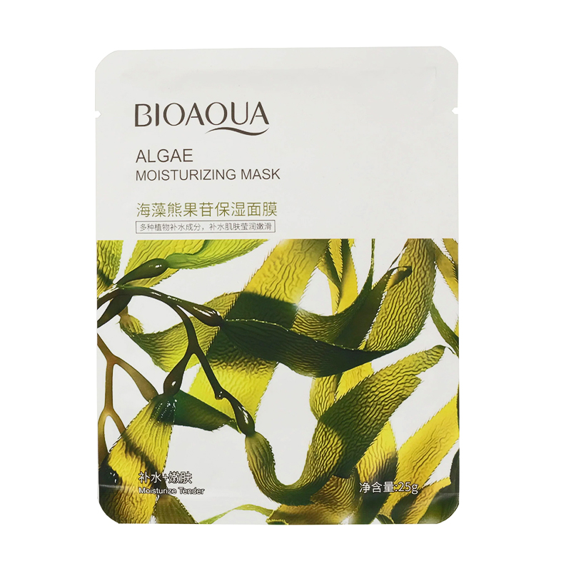 Тканинна маска для обличчя Bioaqua Algae Moisturizing Mask з водоростями, 25 г