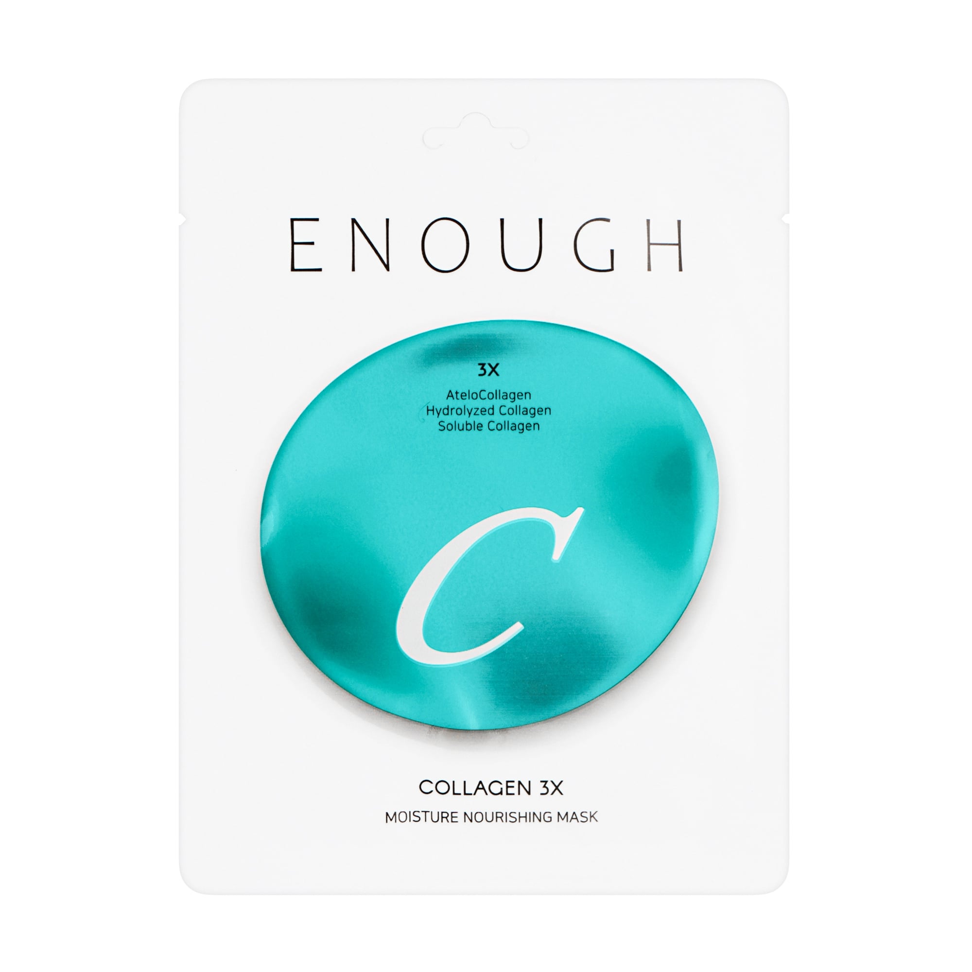 Тканинна маска для обличчя Enough Collagen 3x Moisture Nourishing Mask, 25 г