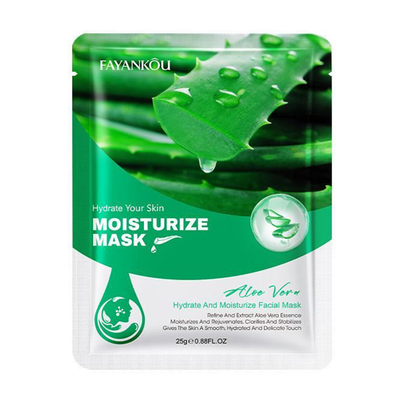 Тканинна маска для обличчя Fayankou Aloe Vera Hydrate and Moisturize Facial Mask, 25 г