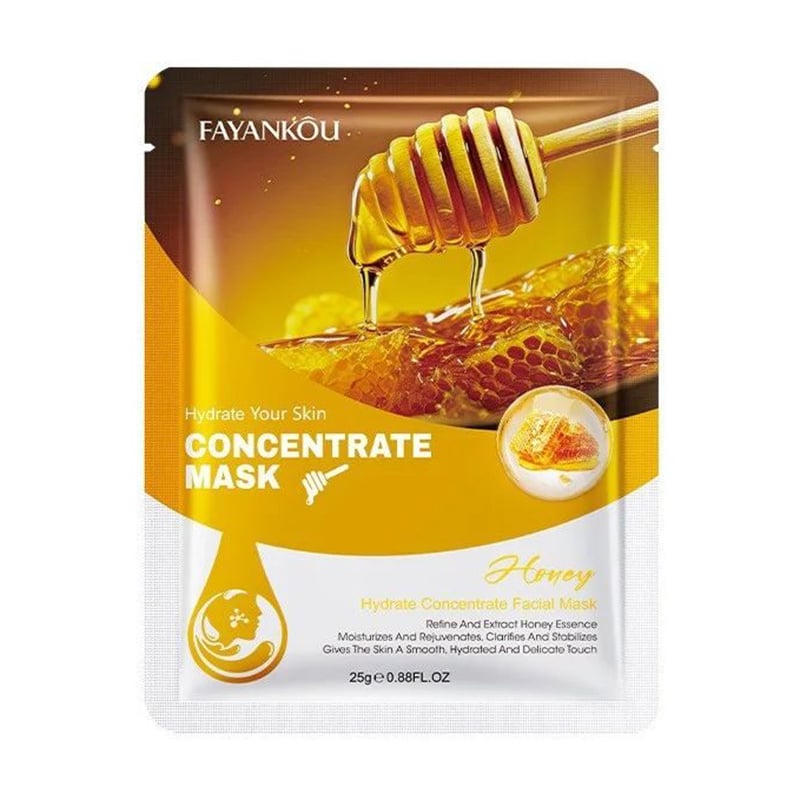 Тканинна маска для обличчя Fayankou Honey Hydrate Concentrate Facial Mask, 25 г