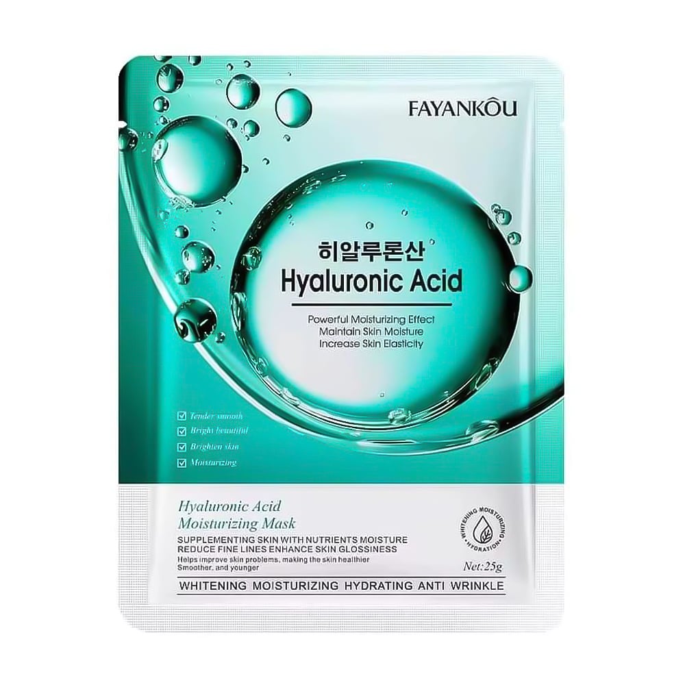 Тканинна маска для обличчя Fayankou Hyaluronic Acid Moisturizing Mask, 25 г