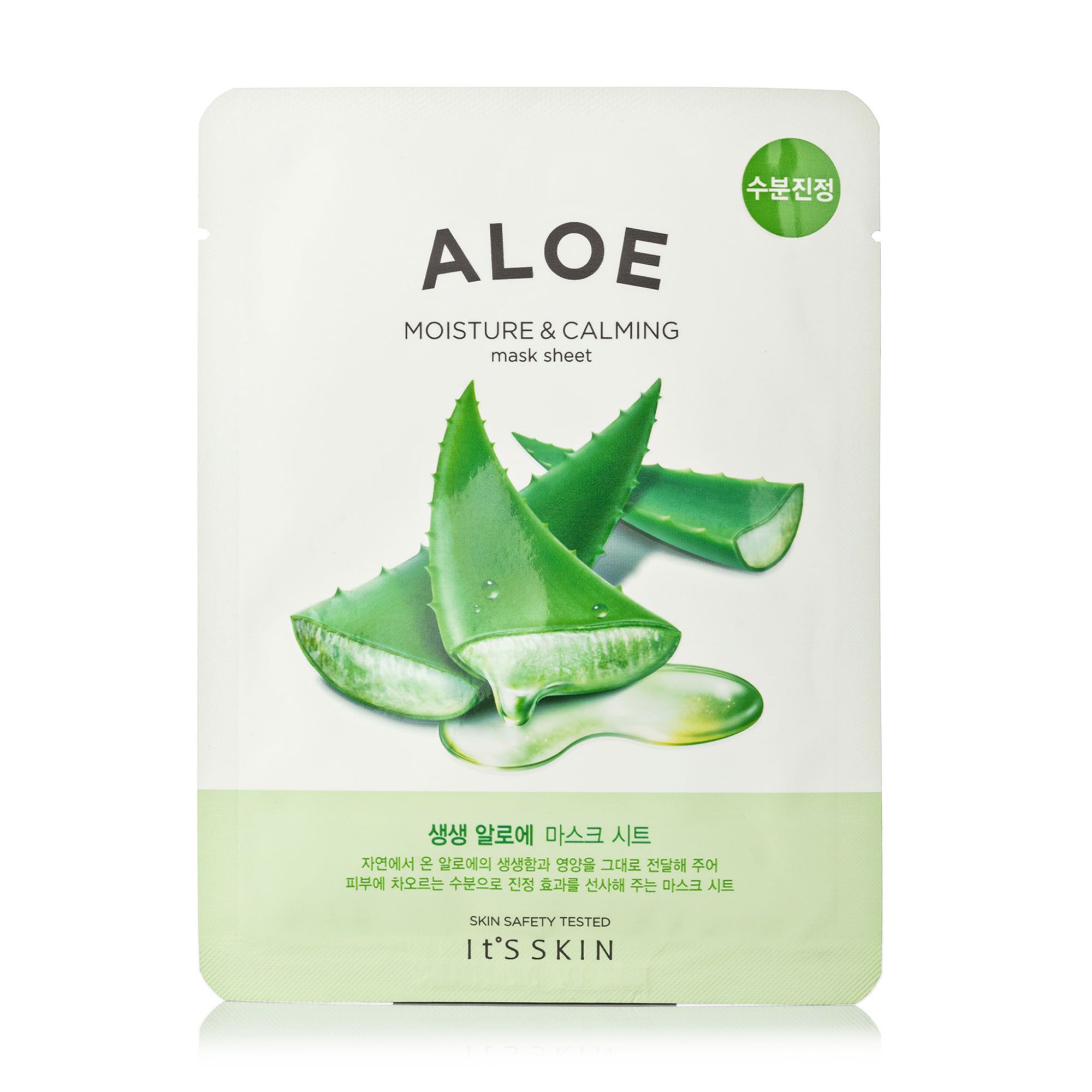 Тканинна маска для обличчя It's Skin The Fresh Aloe Mask Sheet з алое, 18 г