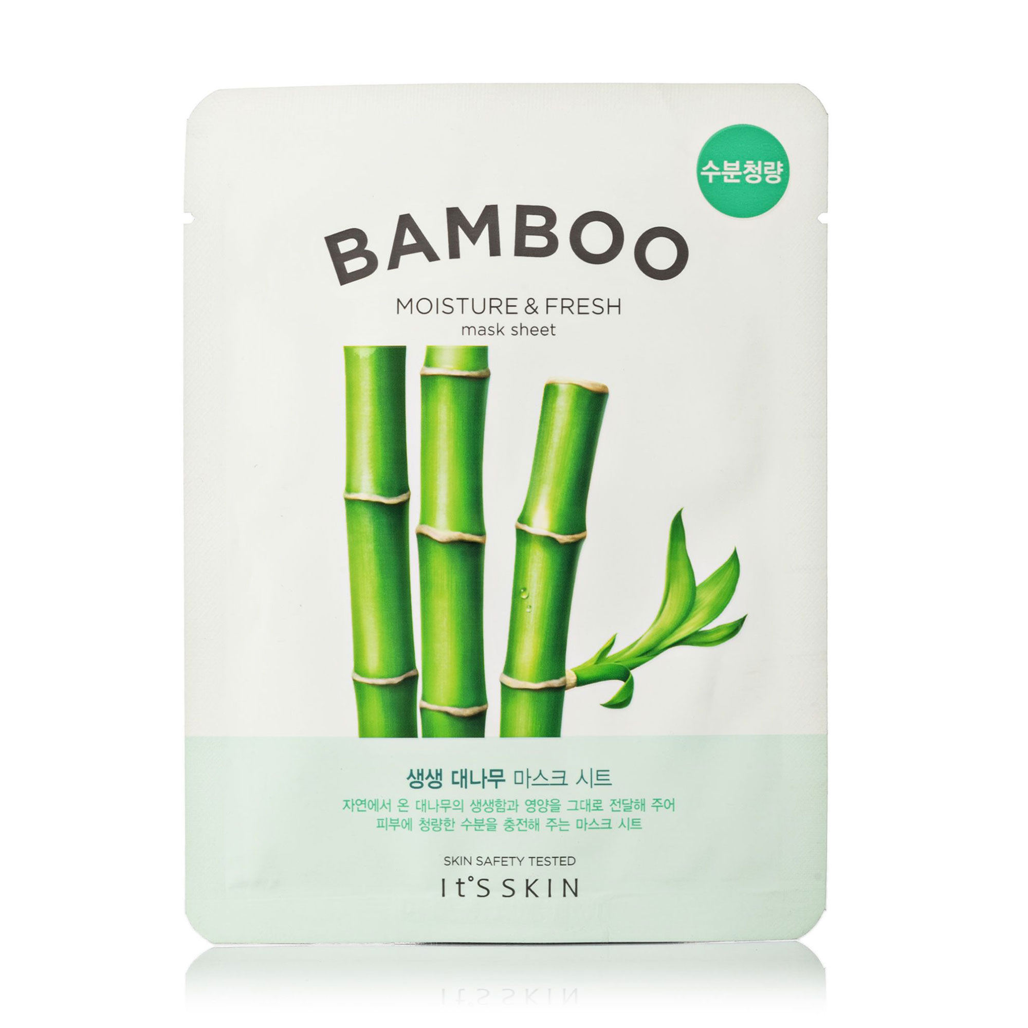 Тканинна маска для обличчя It's Skin The Fresh Bamboo Mask Sheet з бамбуком, 19 г