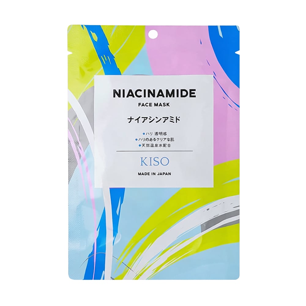 Тканинна маска для обличчя KISOCARE Niacinamide Face Mask з ніацинамідом, 1 шт