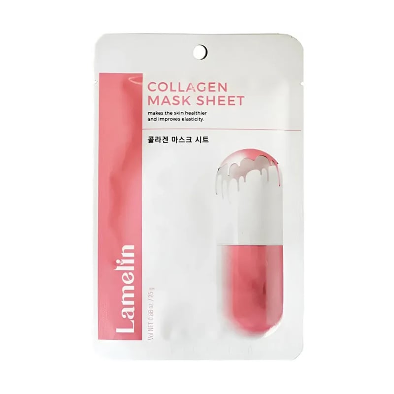 Тканинна маска для обличчя Lamelin Collagen Mask Sheet з колагеном, 25 г