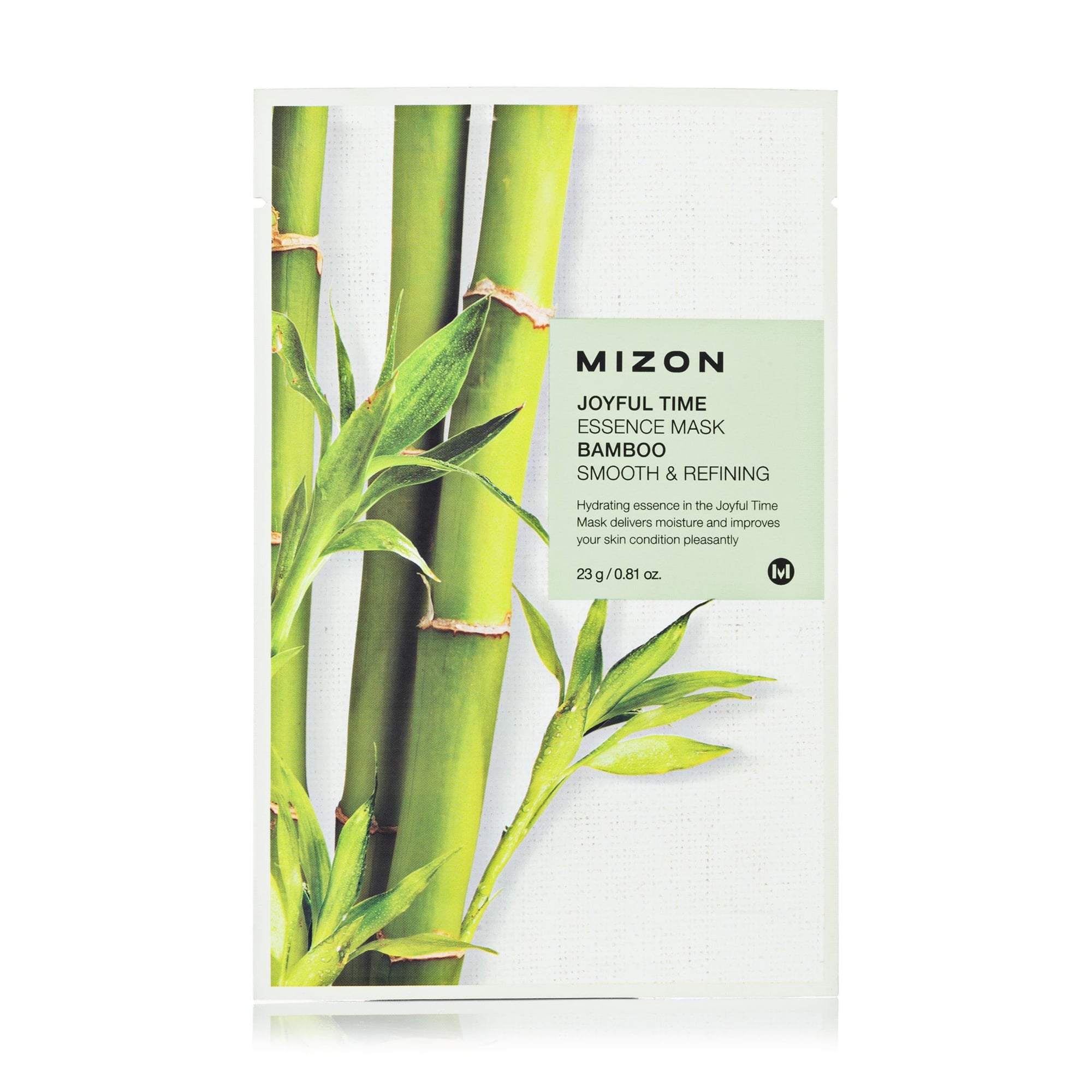 Тканинна маска для обличчя Mizon Joyful Time Essence Mask Бамбук, 23 г