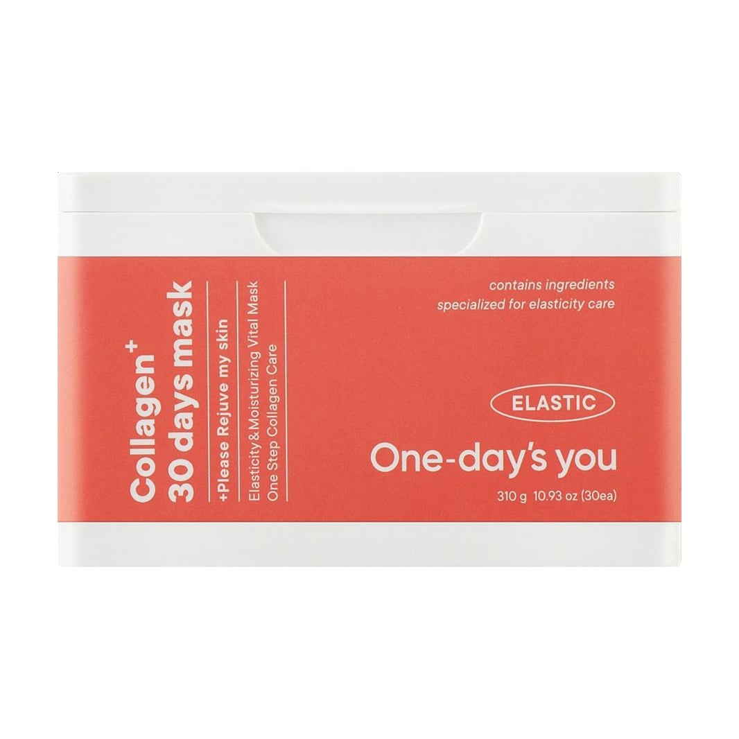 Тканинна маска для обличчя One-day's You Collagen 30 Days Mask, 30 шт