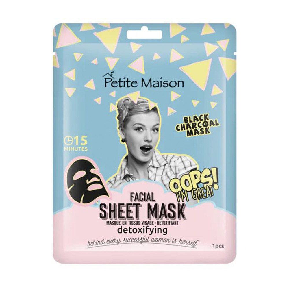 Тканинна маска для обличчя Petite Maison Facial Sheet Mask Детоксикувальна, 25 мл