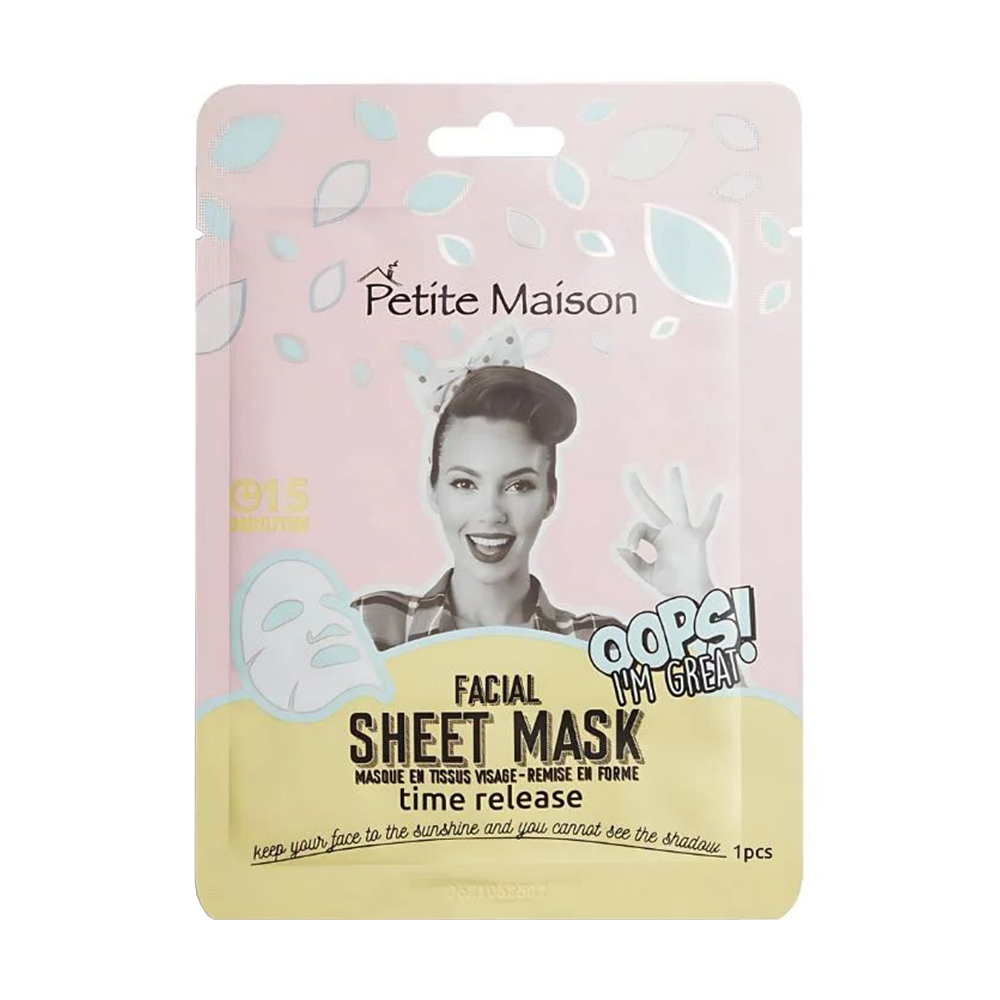 Тканинна маска для обличчя Petite Maison Facial Sheet Mask Омолоджувальна, 25 мл
