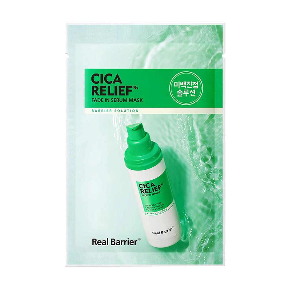 Тканинна маска для обличчя Real Barrier Cicarelief Rx Fade In Serum Mask, 25 мл