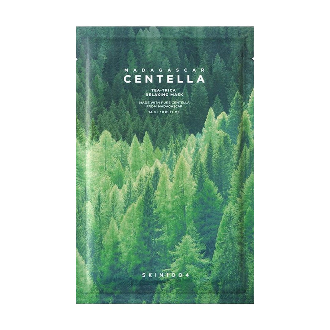 Тканинна маска для обличчя Skin1004 Madagascar Centella Tea-Trica Relaxing Mask, 24 мл