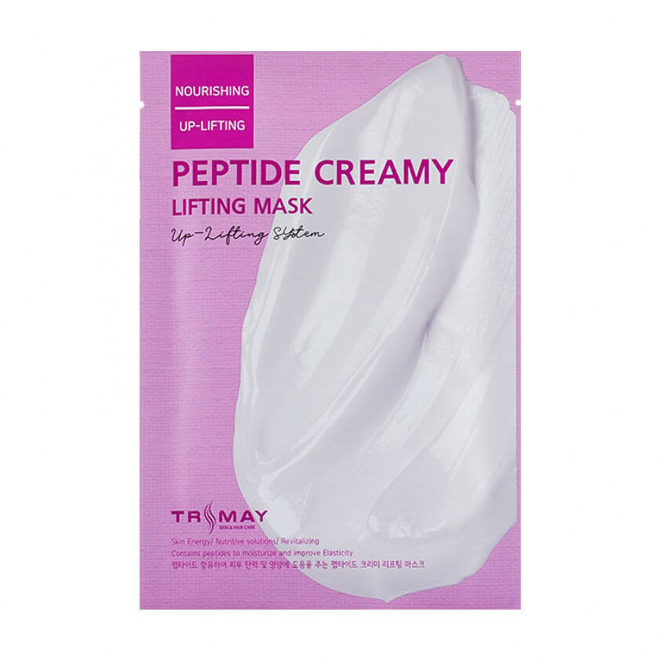 Тканинна маска для обличчя Trimay Peptide Creamy Lifting Mask з пептидами, 25 мл