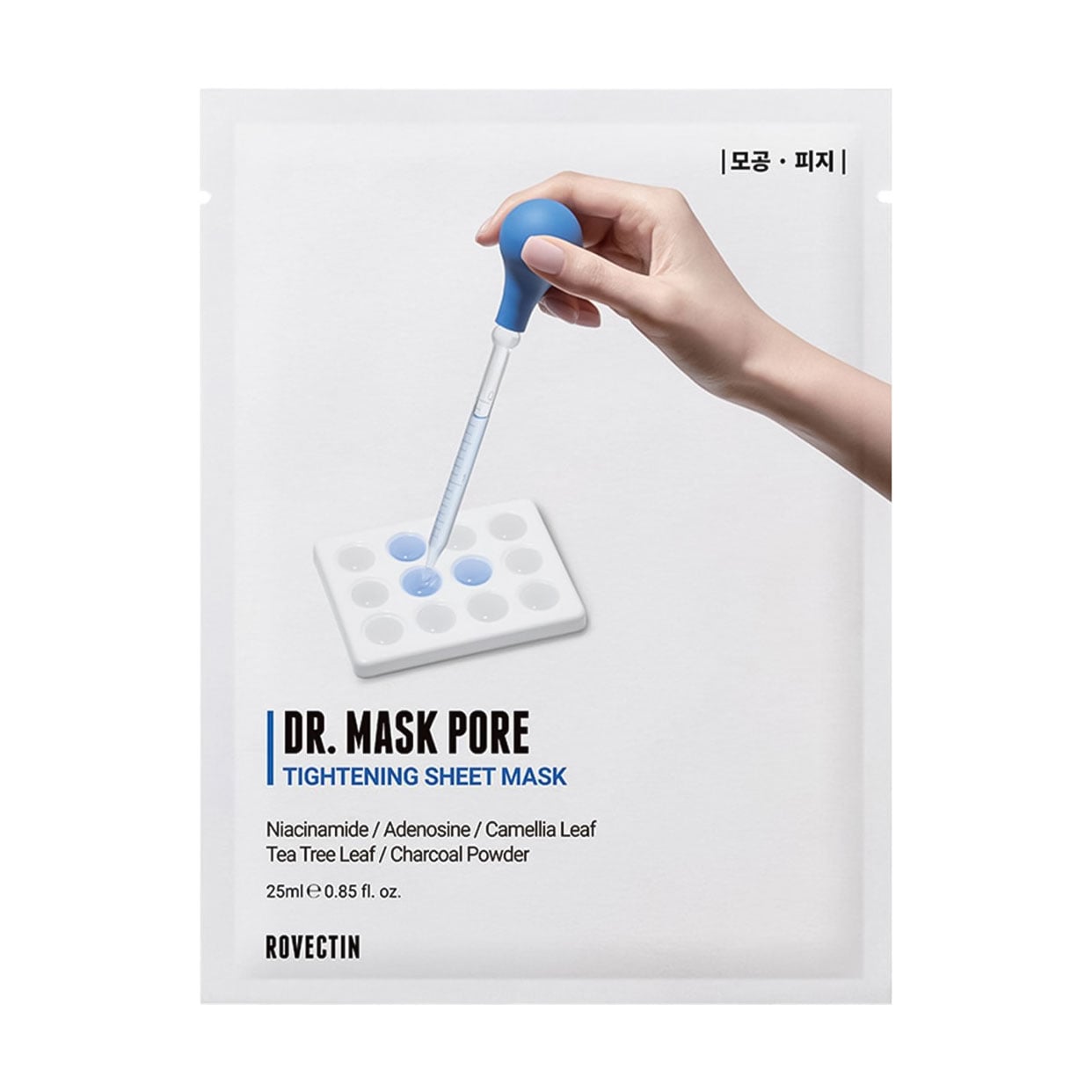 Тканинна маска Rovectin Dr. Mask Pore для звуження пор обличчя, 25 мл