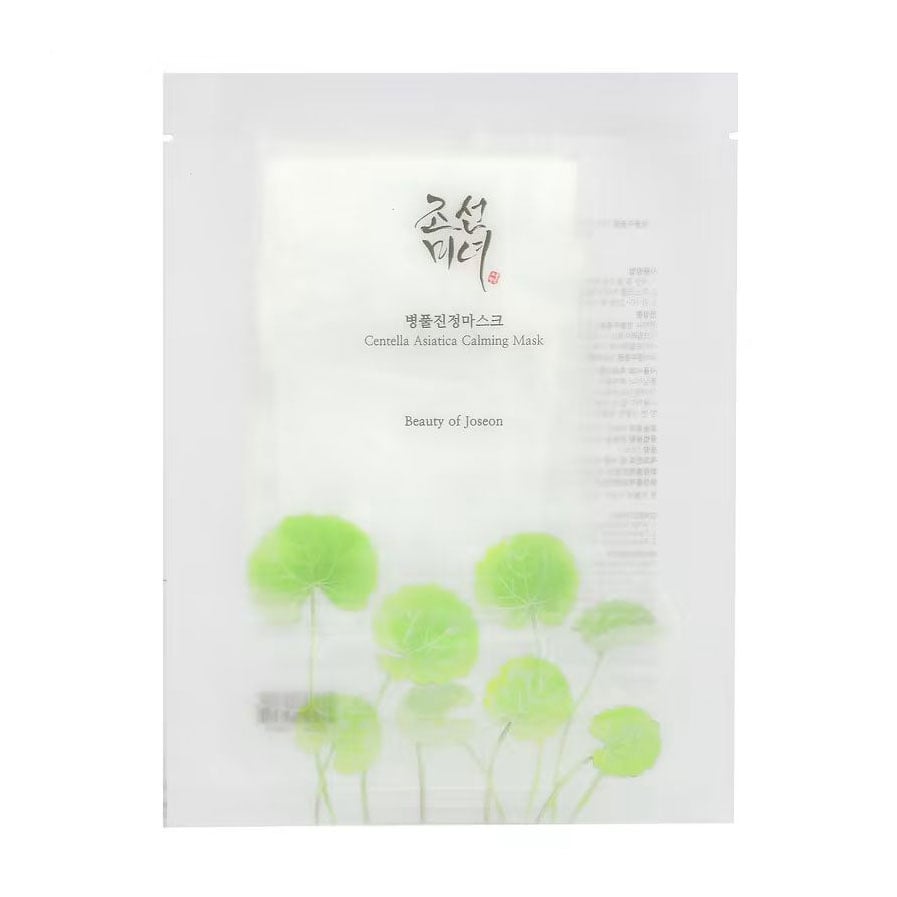 Тканинна освіжальна маска для обличчя Beauty of Joseon Centella Asiatica Calming Mask з центеллою, 25 мл