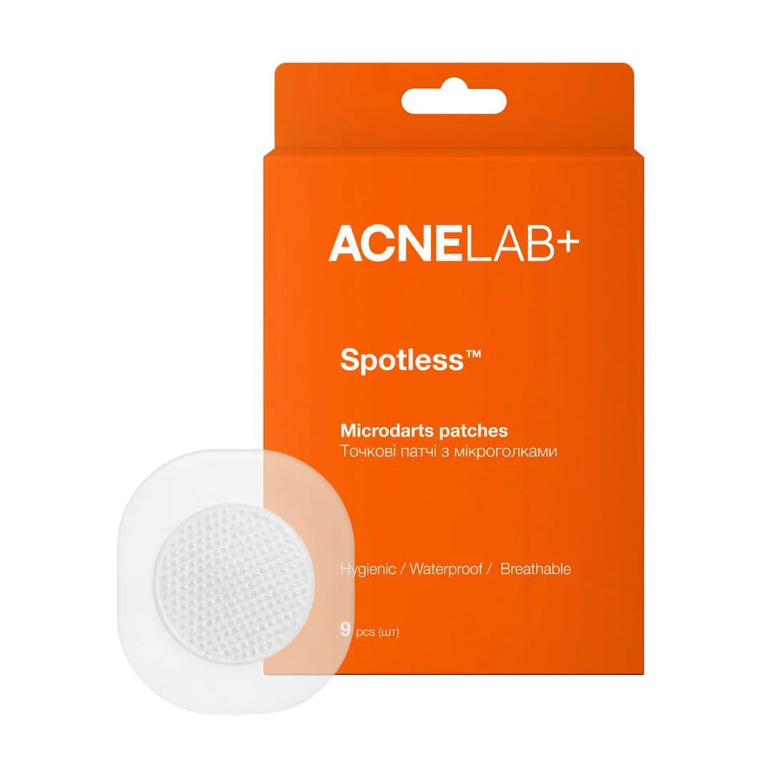 Точкові патчі для обличчя ACNELAB+ Spotless Microdarts Patches з мікроголками, 9 шт