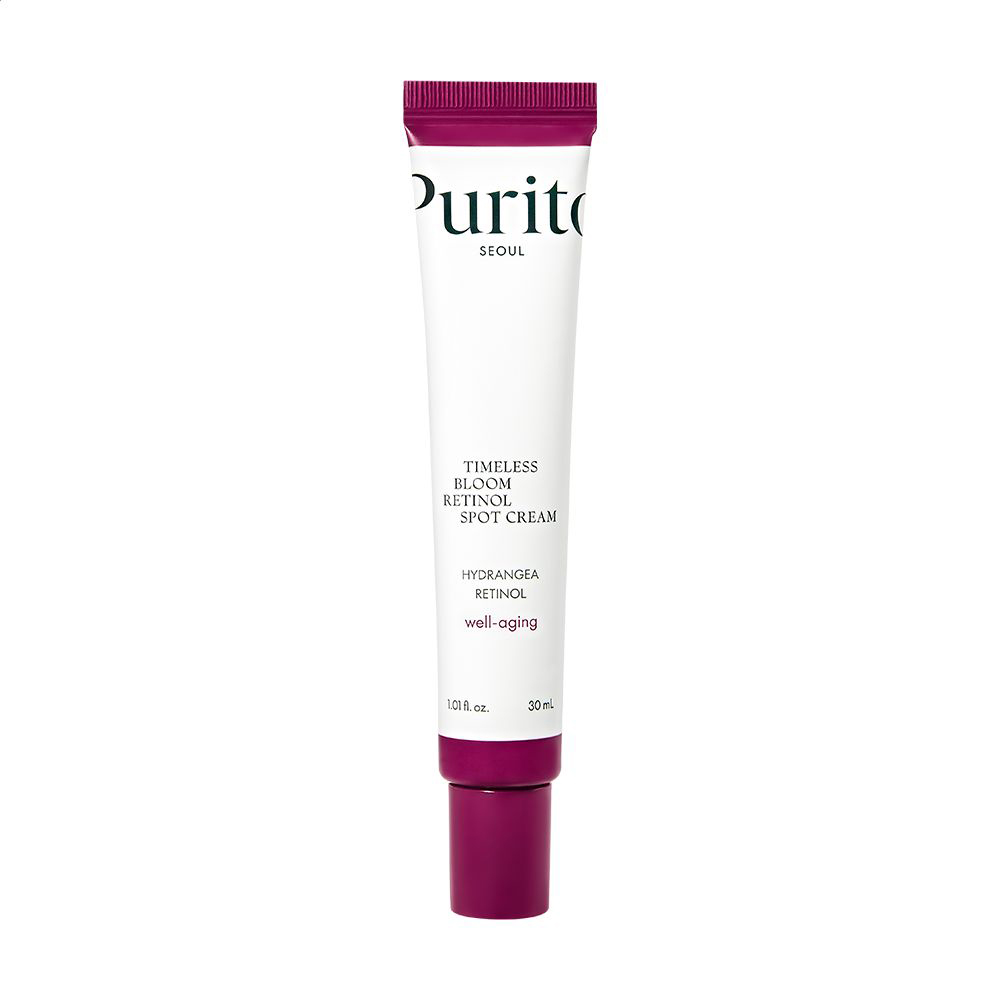 Точковий крем для обличчя Purito Seoul Timeless Bloom Retinol Spot Cream проти зморщок, з ретинолом, 30 мл