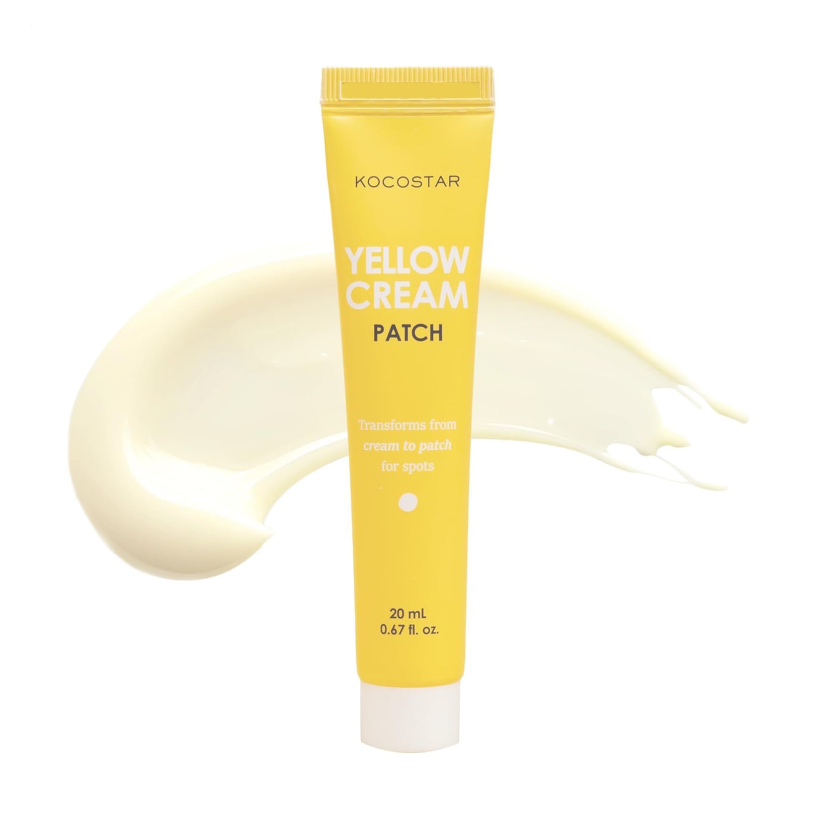Точковий крем-патч для обличчя Kocostar Yellow Cream Patch від недосконалостей, 20 мл