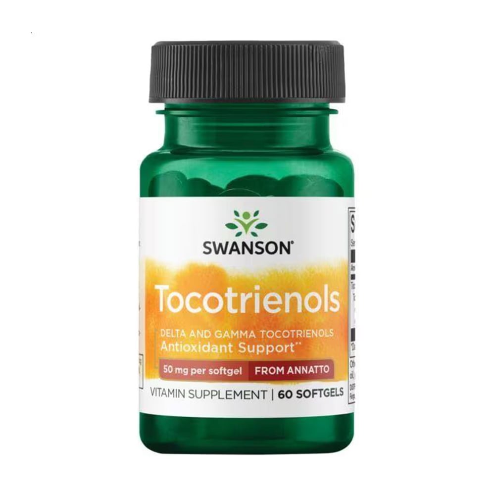 Токотрієноли Swanson Tocotrienols 50 мг, 60 гелевих капсул