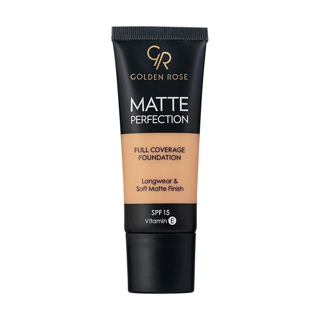 Тональна основа для обличчя Golden Rose Matte Perfection Full Coverage Foundation SPF 15, C6, 35 мл