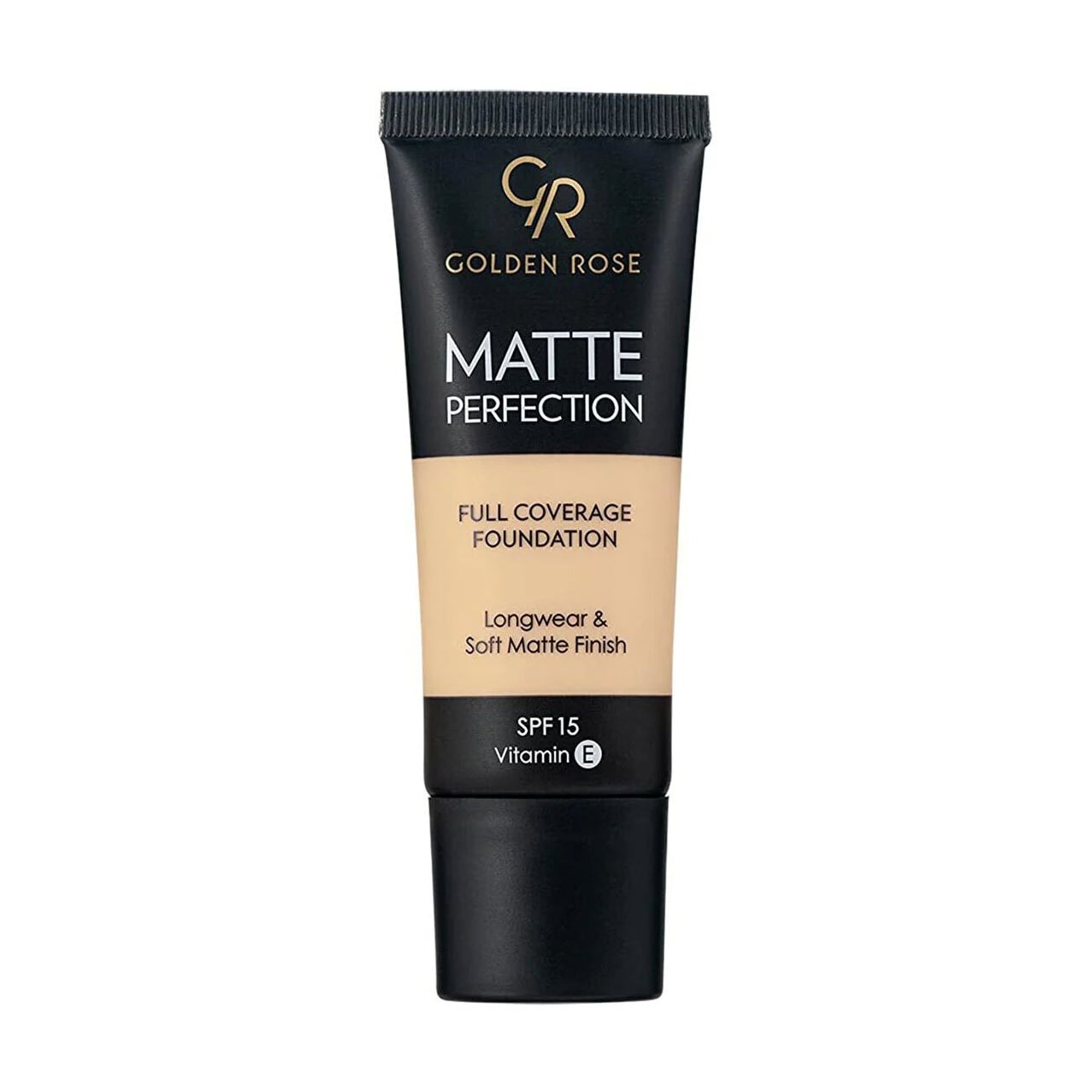 Тональна основа для обличчя Golden Rose Matte Perfection Full Coverage Foundation SPF 15, N1, 35 мл