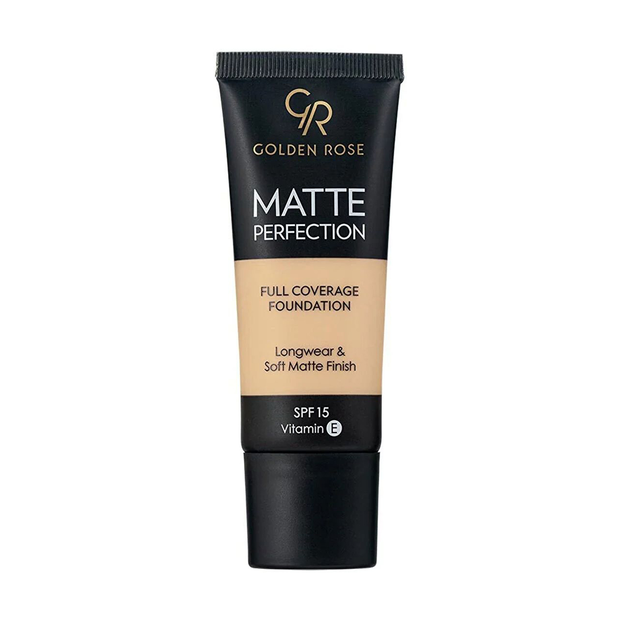 Тональна основа для обличчя Golden Rose Matte Perfection Full Coverage Foundation SPF 15, N2, 35 мл