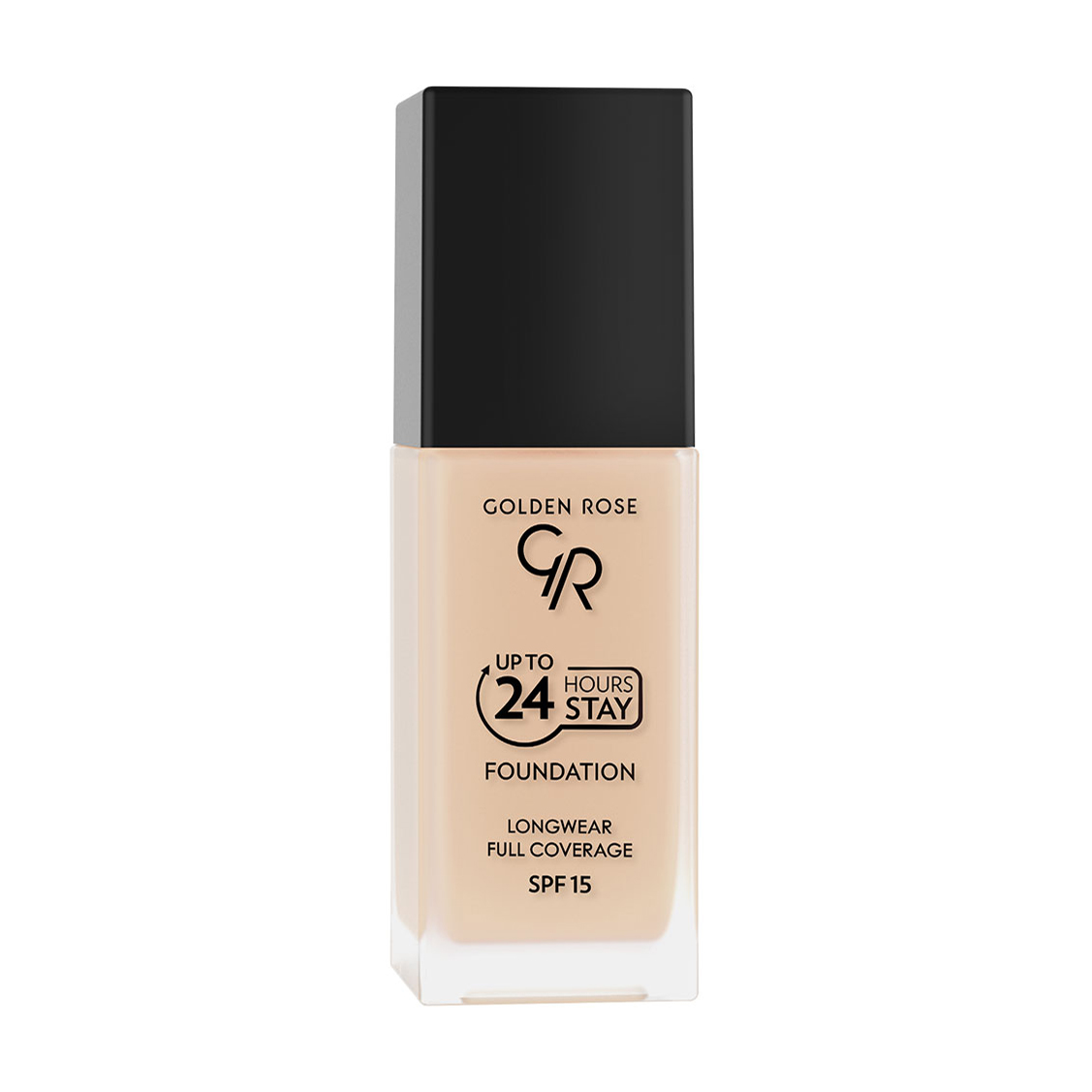 Тональна основа для обличчя Golden Rose Up To 24 Hours Stay Foundation SPF 15, 03, 35 мл