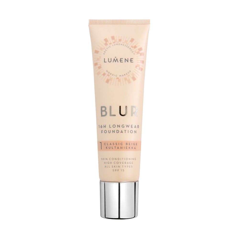 Тональна основа для обличчя Lumene Blur 16H Longwear Foundation SPF15, 1 Classic Beige, 30 мл