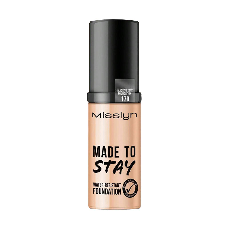 Тональна основа для обличчя Misslyn Made To Stay Water-Resistant Foundation 170 Natural Beige, 25 мл