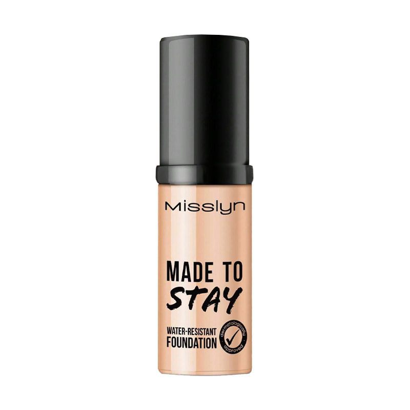 Тональна основа для обличчя Misslyn Made To Stay Water-Resistant Foundation 110 Light Rosy Nude, 25 мл