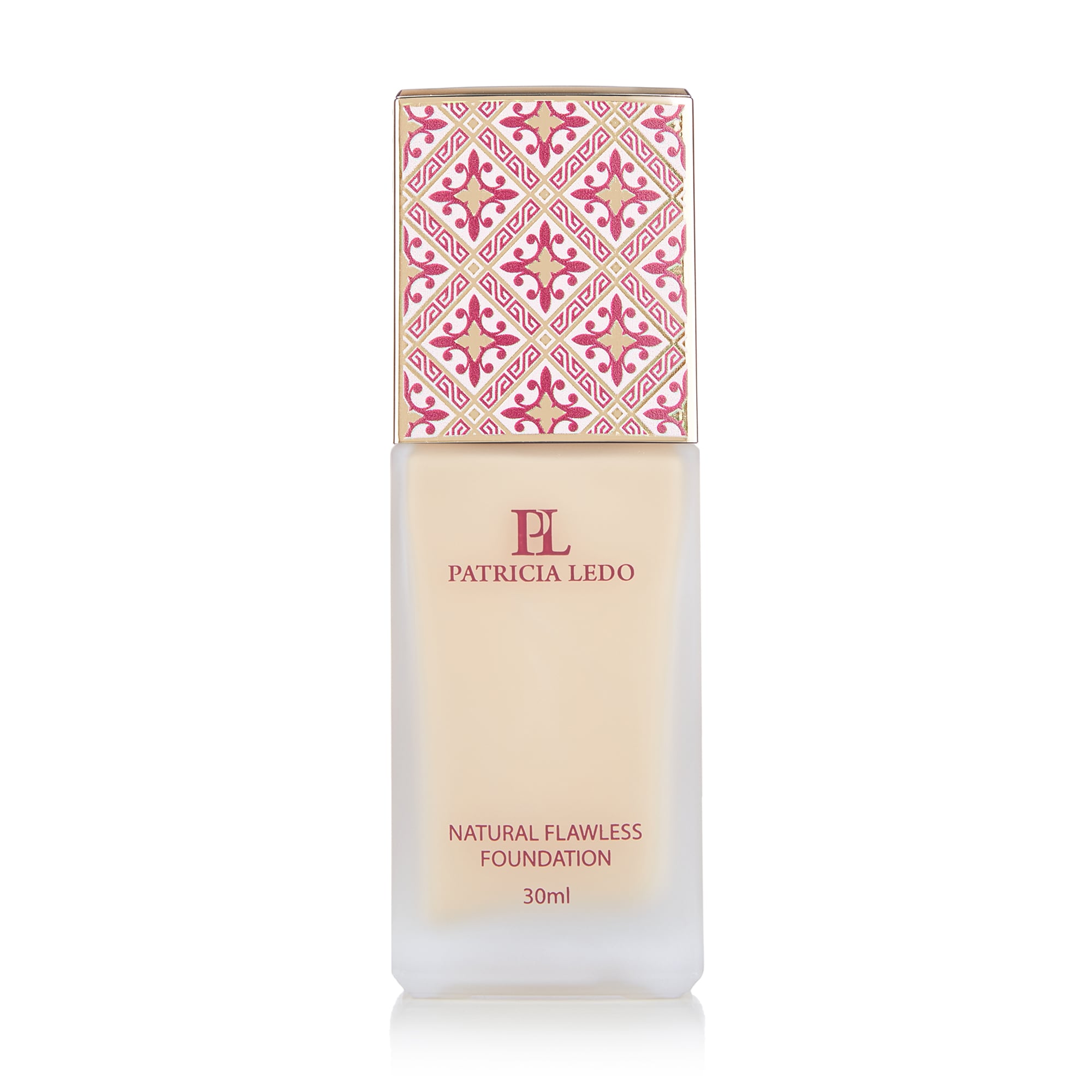 Тональна основа для обличчя Natural Flawless Foundation Patricia Ledo Мagnеtique Collection, 02, 30 мл