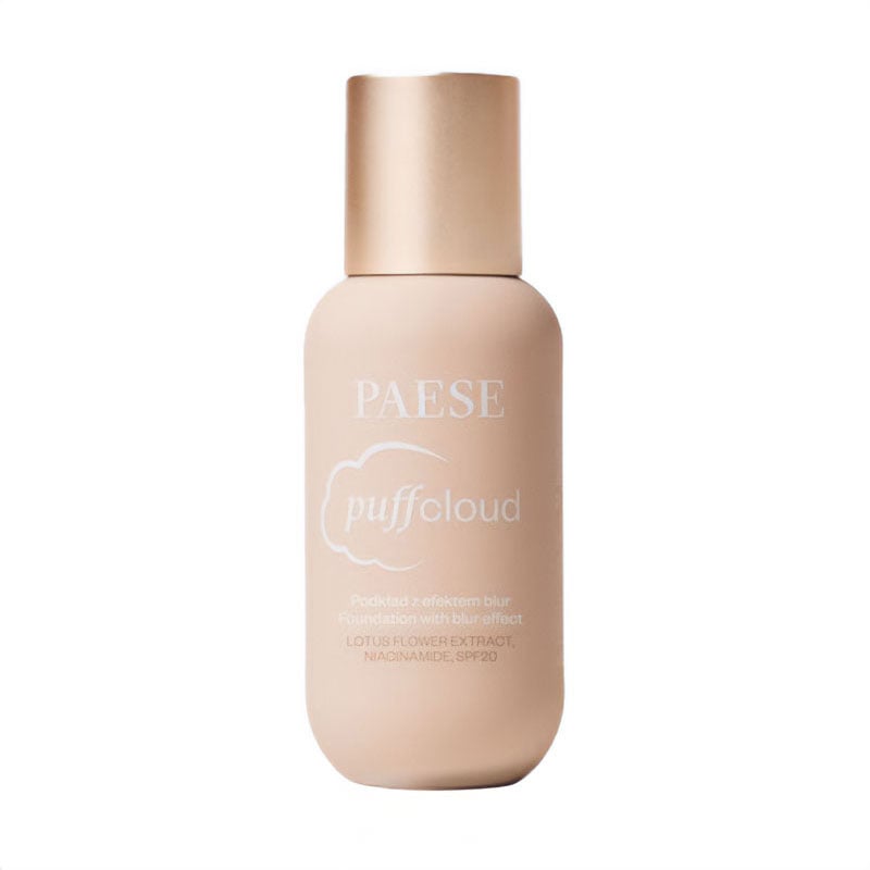 Тональна основа для обличчя Paese Puff Cloud Foundation With Blur Effect, SPF 20, 00 Neutral Beige, 37 мл