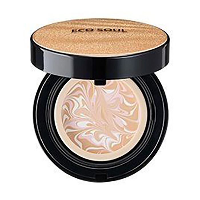 Тональна основа для обличчя The Saem Eco Soul Essence Foundation Pact 23 Natural Beige, 12 г
