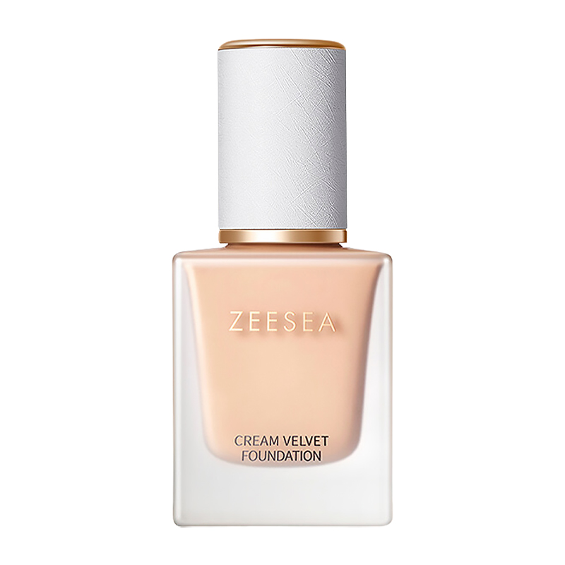 Тональна основа для обличчя Zeesea Cream Velvet Foundation 01 Ivory Tint, 20 мл
