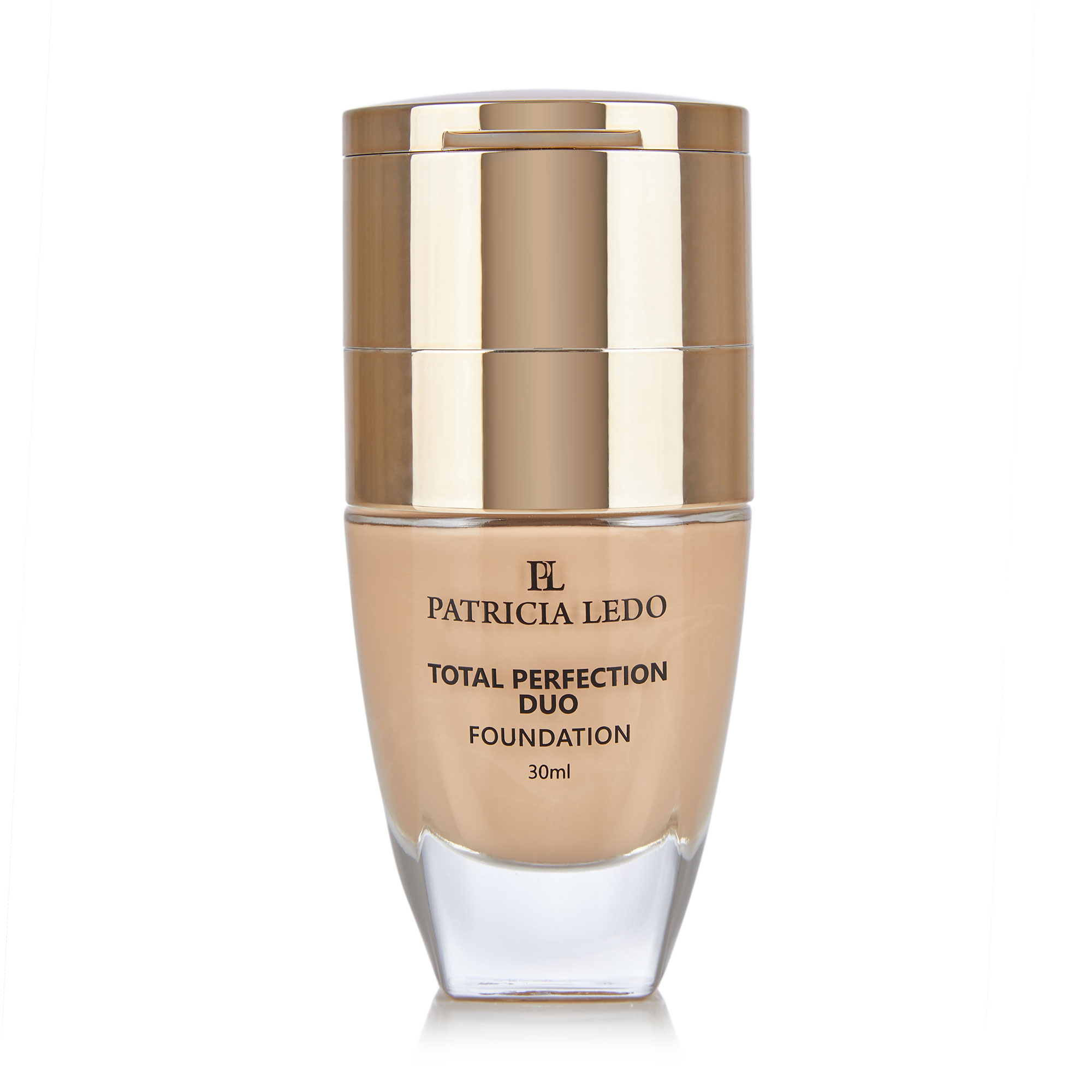 Тональна основа + консилер для обличчя Patricia Ledo Total Perfection Duo Foundation, 02, 30 мл + 2.6 г