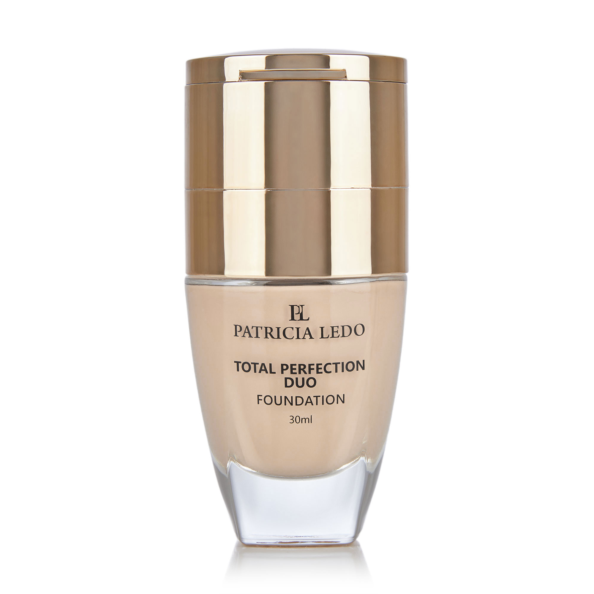 Тональна основа + консилер для обличчя Patricia Ledo Total Perfection Duo Foundation, 00, 30 мл + 2.6 г
