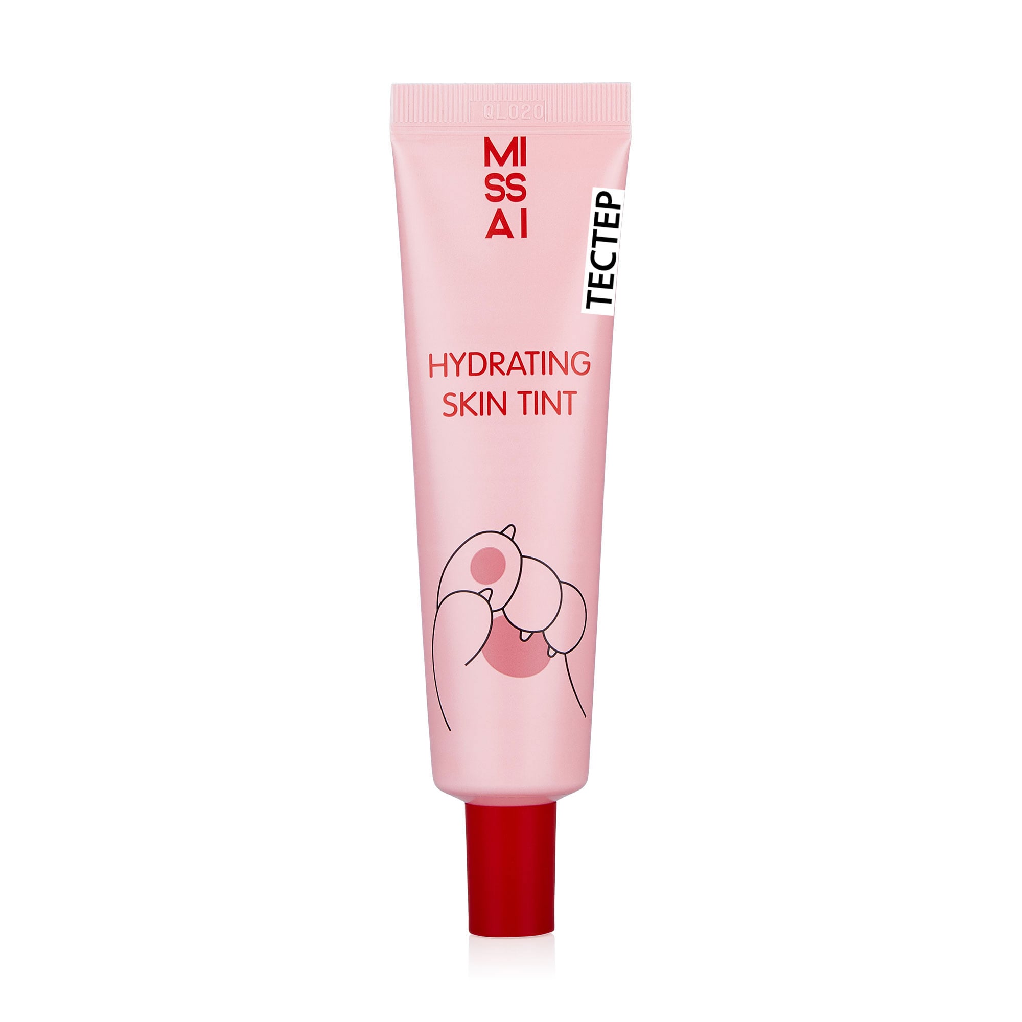 Тональна основа-тінт для обличчя Missai Tint Foundation SPF 50+ PA+++, тон 01, 30 мл (Тестер)