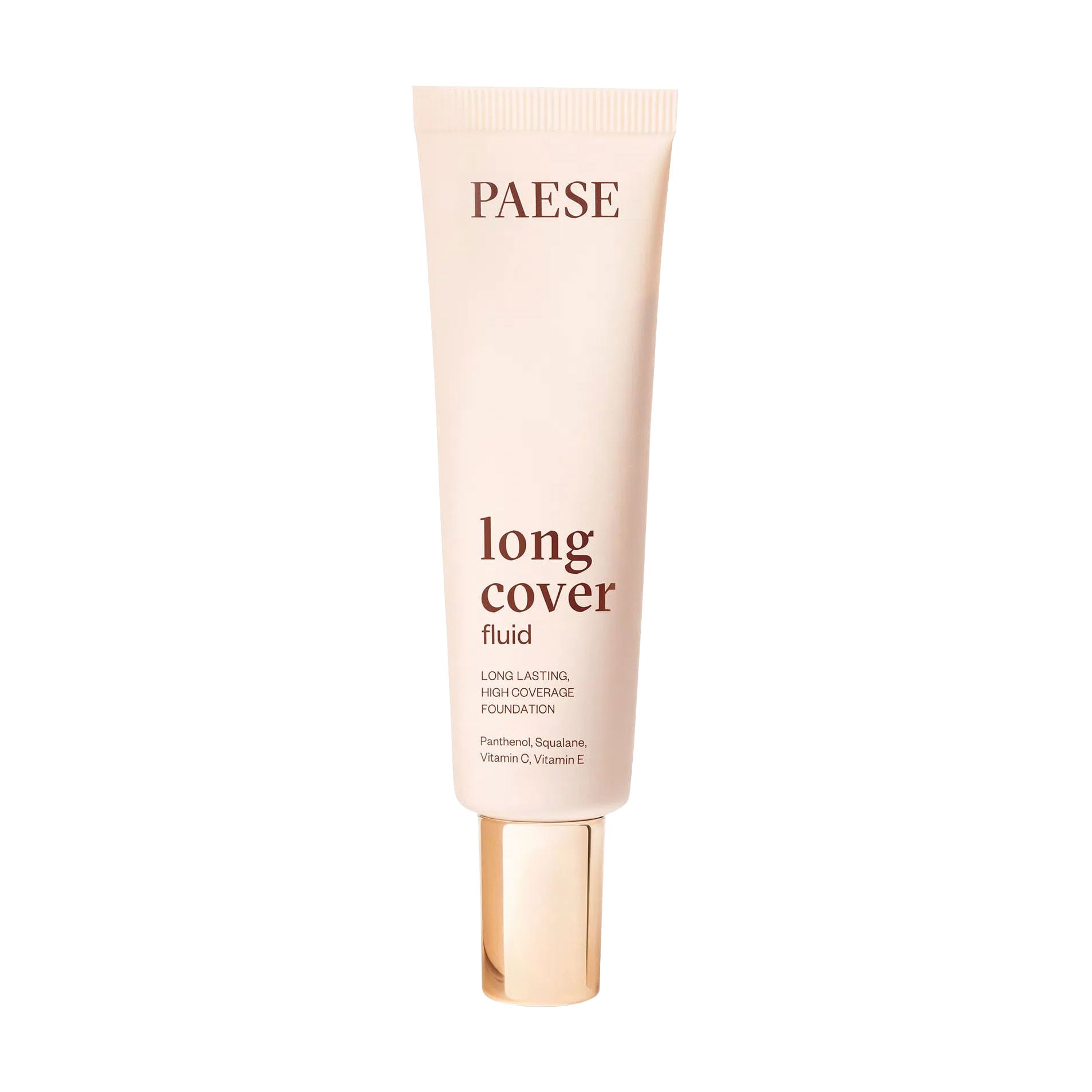 Тональний флюїд для обличчя Paese Long Cover Fluid Tube 0.5 Ivory, 30 мл