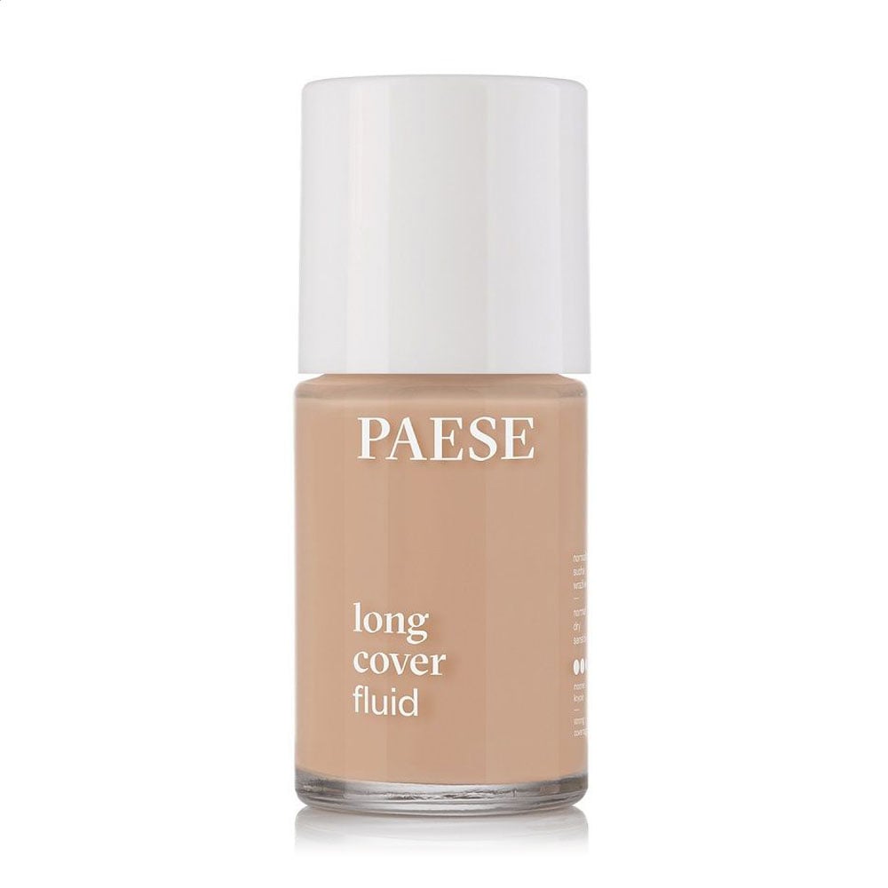 Тональний флюїд для обличчя Paese Long Cover Fluid, 04 Tanned, 30 мл