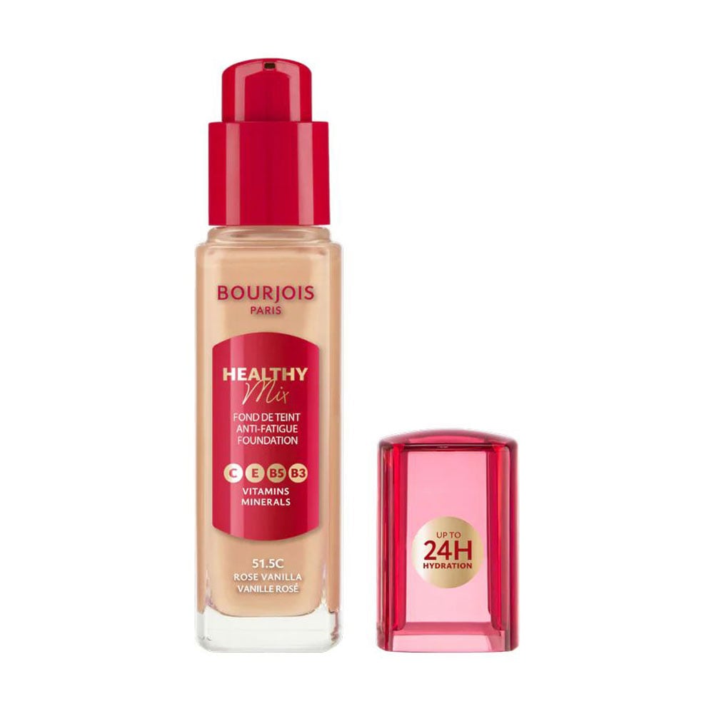 Тональний крем для обличчя Bourjois Healthy Mix Anti-Fatigue Foundation 51.5C Rose Vanilla, 30 мл