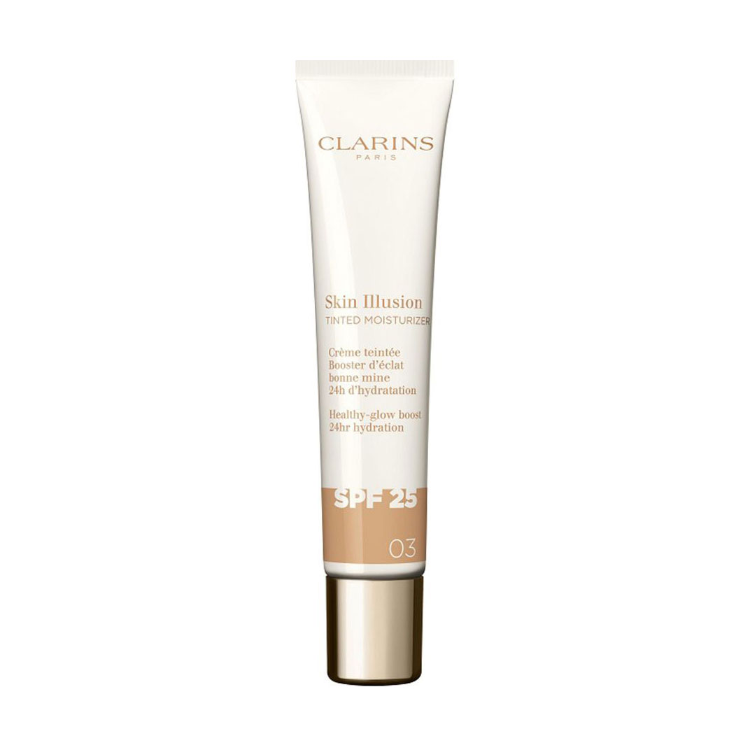 Тональний крем для обличчя Clarins Skin Illusion Tinted Moisturizer SPF 25, 03, 40 мл