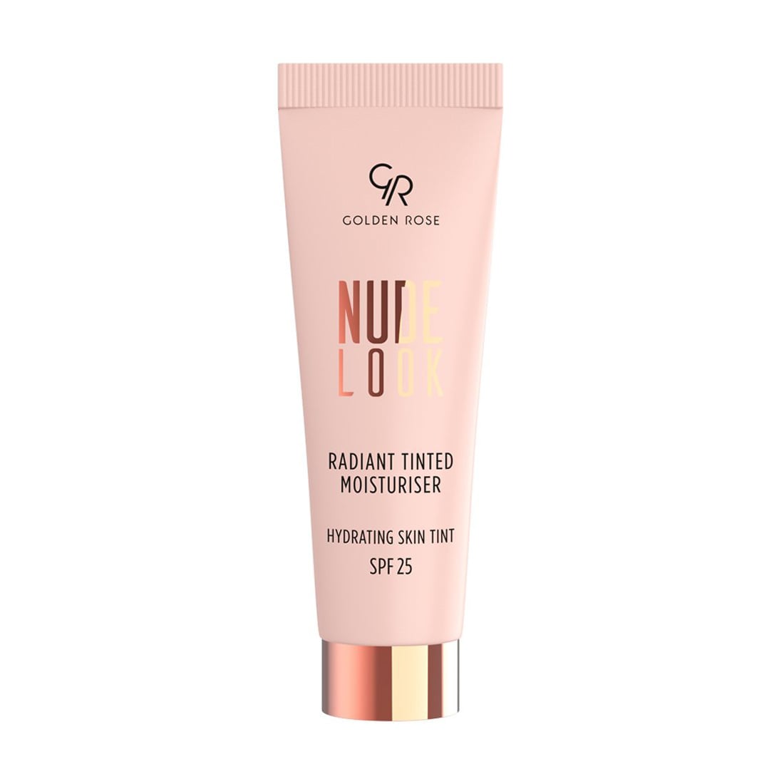 Тональний крем для обличчя Golden Rose Nude Look Radiant Tinted Moisturiser, SPF 25, 03 Deep Tint, 32 мл