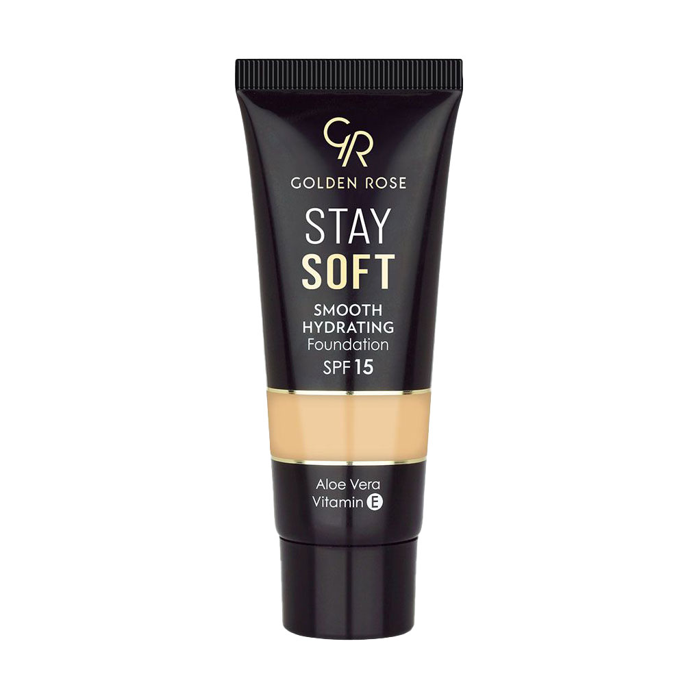 Тональний крем для обличчя Golden Rose Stay Soft Smooth Hydrating Foundation SPF 15, 203, 35 мл